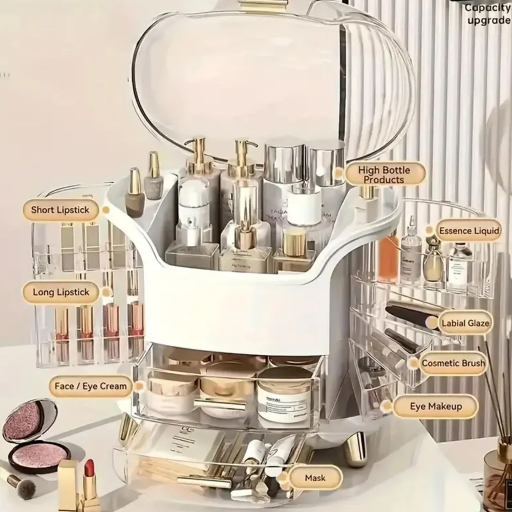 NEW! Amazing Storage Pod for All Your Cosmetics and Skin Care Creams!